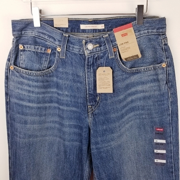 Levi's Low Pro Straight A09640006 Jeans NWT size 30 - Picture 12 of 14